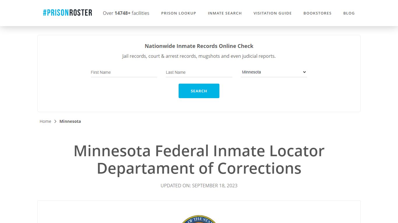 Minnesota Federal Inmate Search - Prisonroster